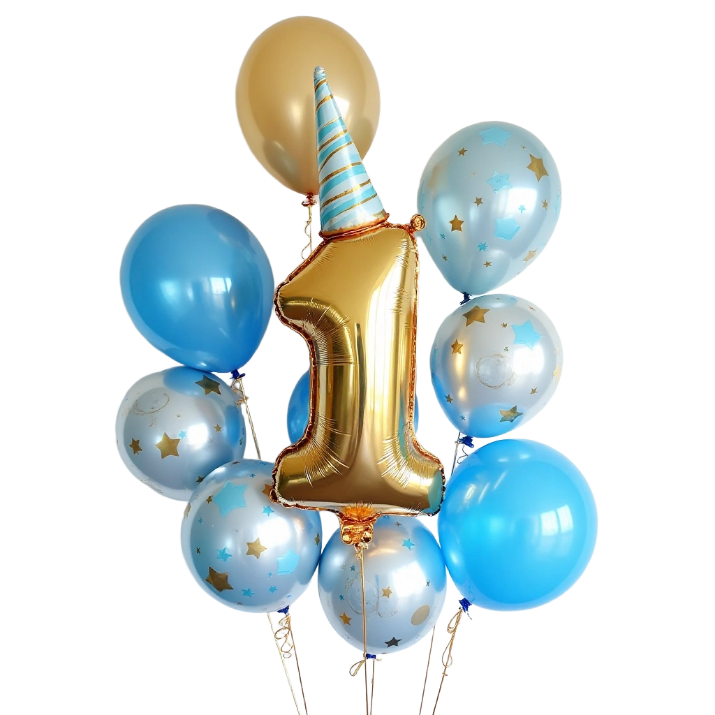 First Birthday Balloon Bouquet